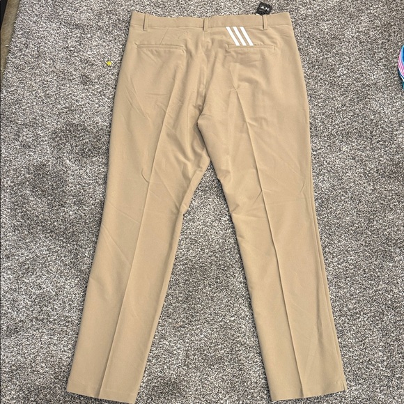 Adidas BRAND NEW WITH TAGS Men's Tan Chino/Golf Pants- 36/30 - Picture 7 of 9